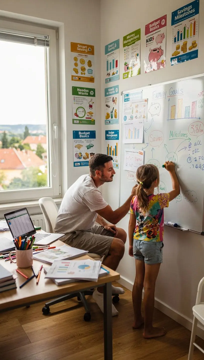 Pénzügyi célok kitűzését segítő könyvcsomag képe.