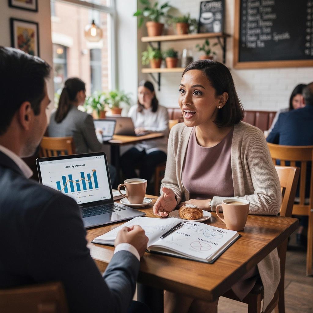 Családi költségvetés nyomon követését segítő vizuális ábra.